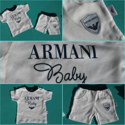 Лот: 7800101. Фото: 1. Армани (Armani Baby) Шорты и футболка... Костюмы, пиджаки, комбинезоны