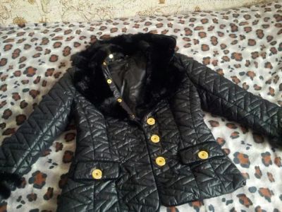 Лот: 5417561. Фото: 1. куртка с мехом под норку. Верхняя одежда
