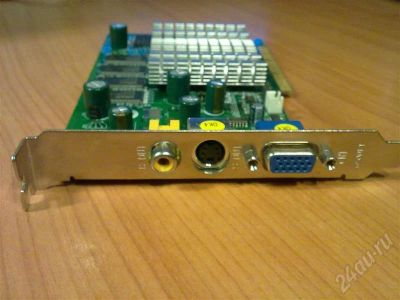 Лот: 682682. Фото: 1. Видюха "GeFORCE MX4000 128MB DDR... Видеокарты