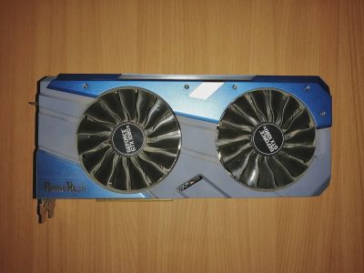 Лот: 15207354. Фото: 1. Palit GTX 1080 Ti Gamerock Premium... Видеокарты