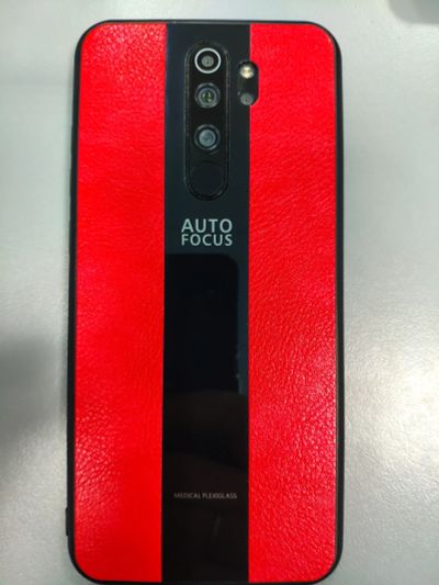 Лот: 14982703. Фото: 1. чехол Xiaomi Redmi Note 8 красный... Чехлы, бамперы