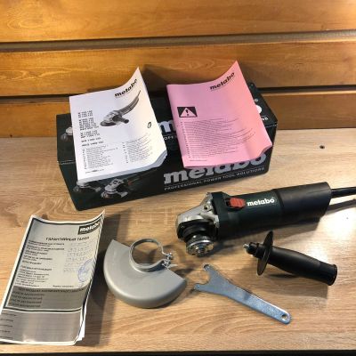 Лот: 18283430. Фото: 1. Новая УШМ Metabo W 850-125 (1399... Электроинструмент