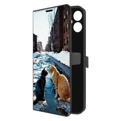 Лот: 25134988. Фото: 1. Чехол Krutoff Eco Book "Мартовские... Чехлы, бамперы