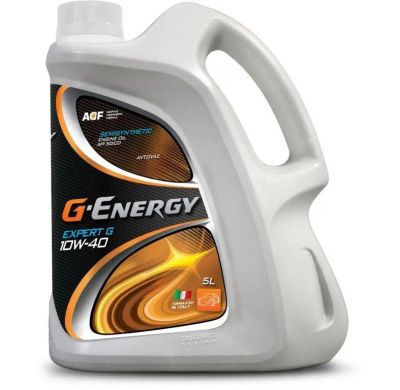 Лот: 20068317. Фото: 1. G-Energy EXPERT G 10W40 5 л (масло... Масла, жидкости