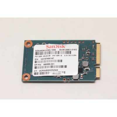 Лот: 11830538. Фото: 1. SSD Sandisk 16Gb mSATA (SDSA5DK-016G-1006... SSD-накопители