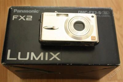 Лот: 1063314. Фото: 1. Panasonic DMC-FX2 Lumix. Цифровые компактные