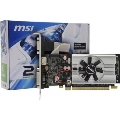 Лот: 19054357. Фото: 1. Видеокарта GeForce 210 (MSI N210-1GD3... Видеокарты