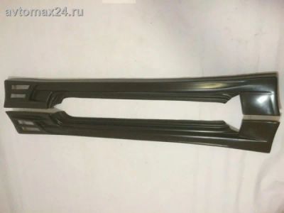Лот: 9636023. Фото: 1. Накладки на пороги "КАтРАН" с... Детали тюнинга