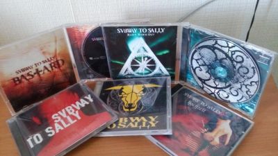 Лот: 7593810. Фото: 1. Собрание альбомов Subway to Sally... Аудиозаписи