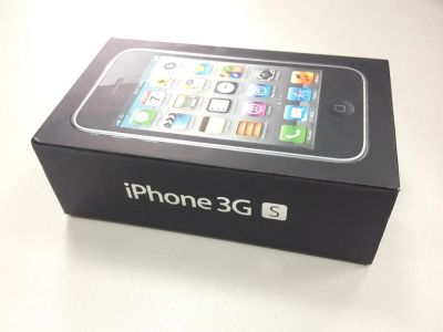 Лот: 3889641. Фото: 1. Коробка для iPhone 3GS 8Gb Black. Коробки, инструкции