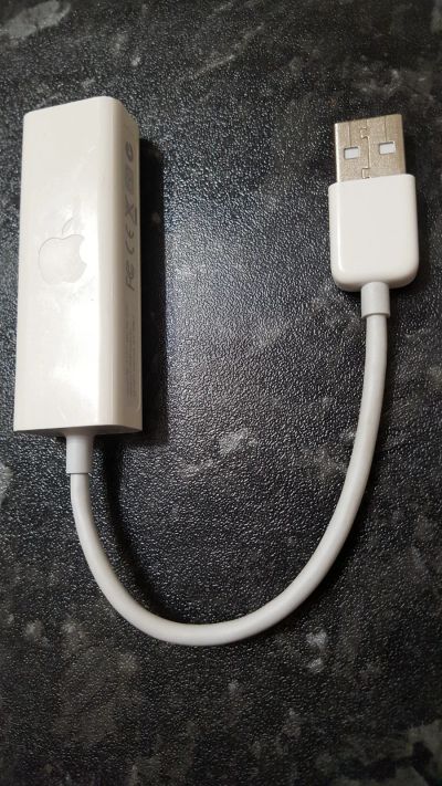 Лот: 16845934. Фото: 1. Apple Usb- Ethernet (A1277). Шлейфы, кабели, переходники
