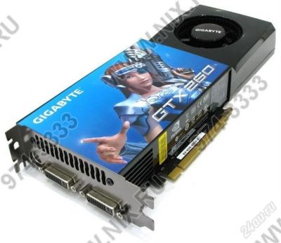 Лот: 2815503. Фото: 1. Gigabyte GeForce GTX 260. Бесплатная... Видеокарты