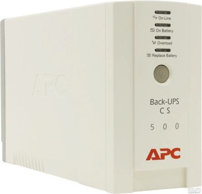 Лот: 13129745. Фото: 1. Ибп APC Back-Up CS 500 (бесперебойник... ИБП, аккумуляторы для ИБП