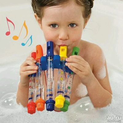 Лот: 9844481. Фото: 1. Водянная флейта Water flutes... Игрушки для купания