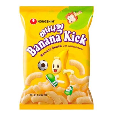 Лот: 20533658. Фото: 1. Снек со вкусом Банана Banana Kick... Другое (кондитерские изделия, конфеты)