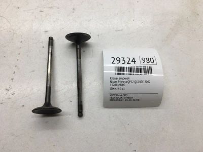 Лот: 20384906. Фото: 1. Клапан впускной Nissan Primera... Двигатель и элементы двигателя