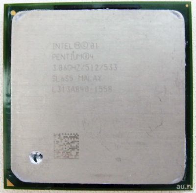 Лот: 11440565. Фото: 1. Редкий Intel Pentium 4 HT 3.06ГГц... Процессоры