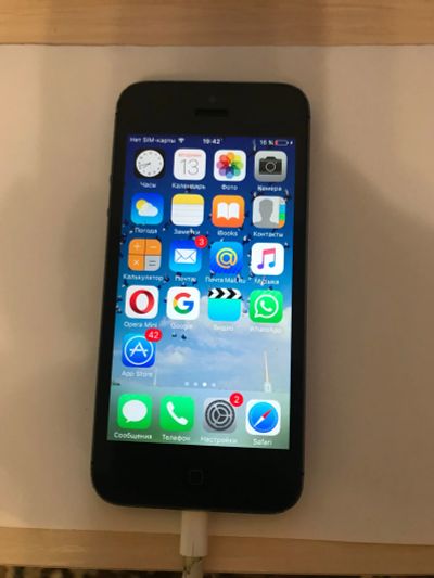 Лот: 12629918. Фото: 1. Iphone 5 16 Gb. Смартфоны