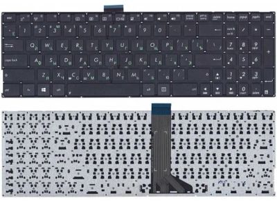 Лот: 12237447. Фото: 1. Клавиатура Asus K555 X555 чёрный. Клавиатуры для ноутбуков