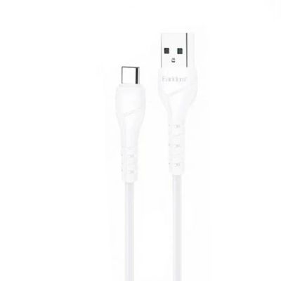 Лот: 22196139. Фото: 1. Кабель Earldom USB-8pin 1m белый. Дата-кабели, переходники