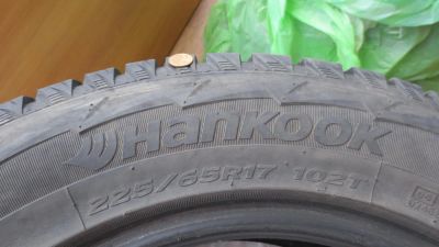 Лот: 10485629. Фото: 1. Шины зимние шипованные Hankook... Шины