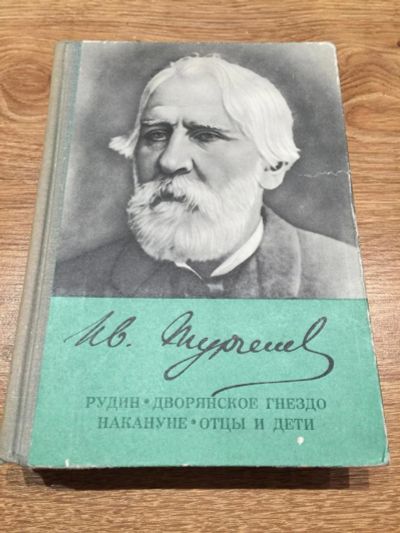 Лот: 11153332. Фото: 1. И. С. Тургенев "Рудин. Дворянское... Художественная для детей