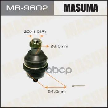 Лот: 24731362. Фото: 1. Шаровая Опора "Masuma" Front Low... Разное
