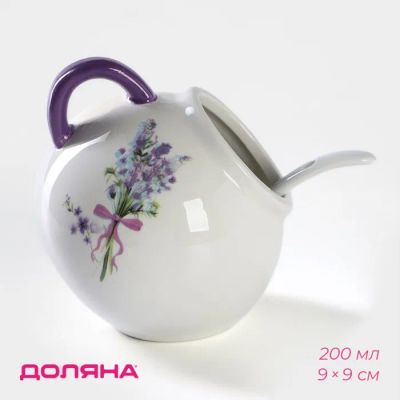 Лот: 22291434. Фото: 1. Сахарница Лаванда (200 мл). Постельное бельё
