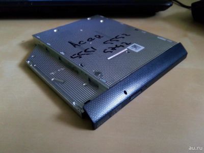 Лот: 9343706. Фото: 1. Привод дисковод с крышкой для... Приводы CD, DVD, BR, FDD