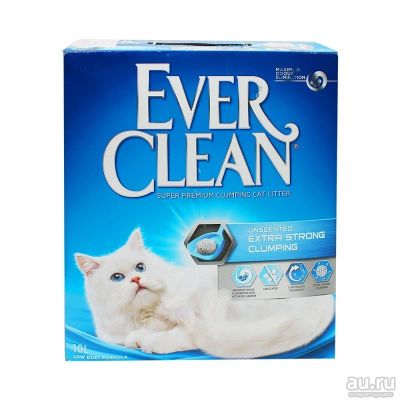 Лот: 10406571. Фото: 1. Наполнитель ever clean extra strenght... Миски, лотки, наполнители