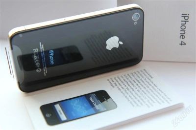 Лот: 1615953. Фото: 1. Apple IPhone4, 8Gb Black (Хороший... Смартфоны
