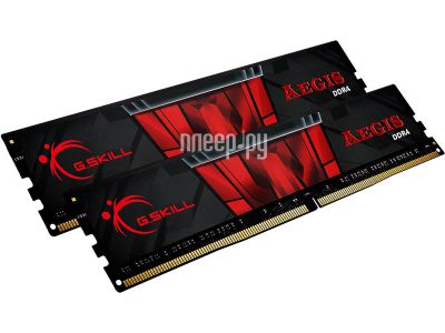 Лот: 17555709. Фото: 1. 16Gb (2x8Gb) DDR4 G.SKILL Aegis... Оперативная память