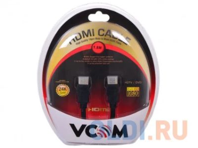 Лот: 6346378. Фото: 1. Кабель HDMI 19M/M Ver1.4 +3D VCOM... Шлейфы, кабели, переходники