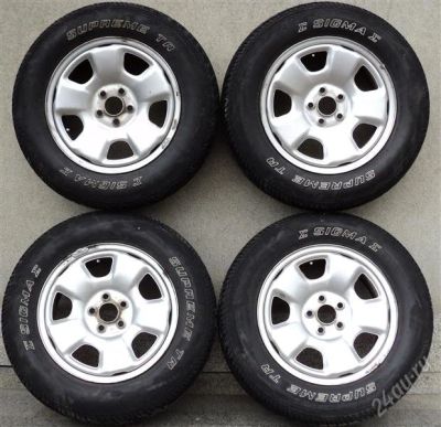 Лот: 1238218. Фото: 1. Комплект оригинальных дисков SUBARU... Диски