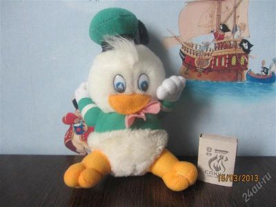 Лот: 2770908. Фото: 1. Мягкая игрушка Утенок. Мягкие