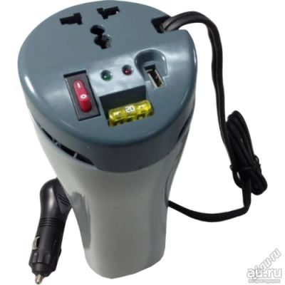 Лот: 8141312. Фото: 1. Инвертор 150W Ippon CPI150 Tumbler... Электроприборы для автомобиля