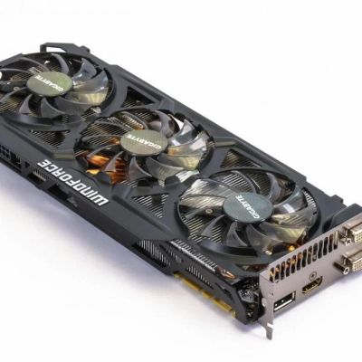 Лот: 16631607. Фото: 1. Gigabyte Windforce GTX 770 OC... Видеокарты