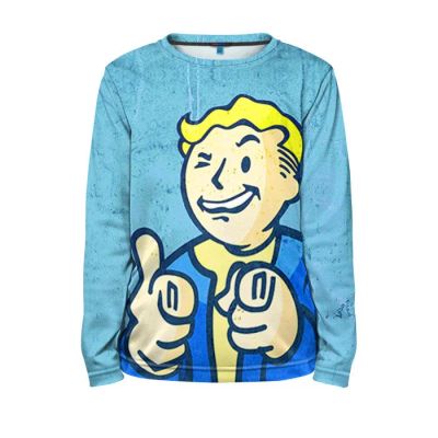Лот: 12843269. Фото: 1. Детский лонгслив 3D "Fallout... Свитера, худи, толстовки