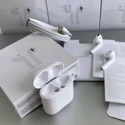 Лот: 19132196. Фото: 1. Airpods 2 Lux с рубля!. Наушники, гарнитуры