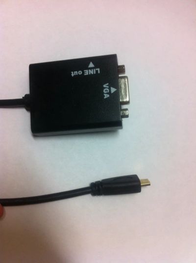 Лот: 4573823. Фото: 1. Адаптер переходник microHDMI to... Шлейфы, кабели, переходники