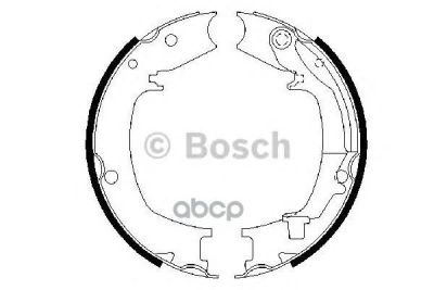 Лот: 14082104. Фото: 1. Колодки тормозные барабанные Bosch... Другое (автозапчасти)