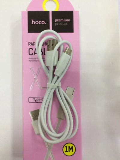 Лот: 10175362. Фото: 1. USB Кабель Type C Hoco X1 Для... Дата-кабели, переходники