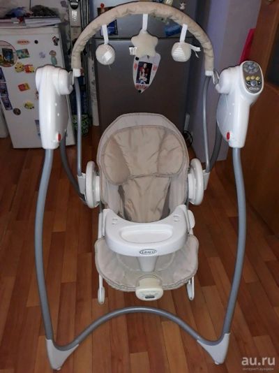 Лот: 13351390. Фото: 1. качели Graco Swing n' Bounce. Ходунки, прыгунки, качели