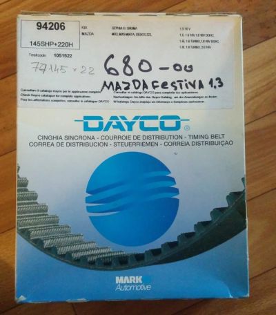 Лот: 10848734. Фото: 1. Ремень зубчатый ГРМ Dayco 94206... Расходные материалы