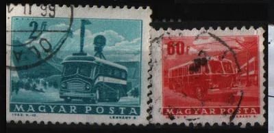 Лот: 7861359. Фото: 1. Венгрия 1963г автобус стандарт... Марки