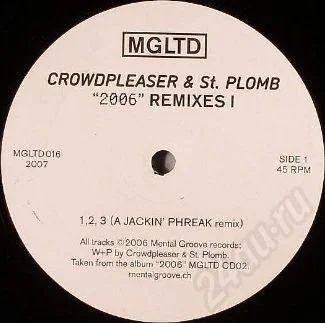 Лот: 275564. Фото: 1. Crowdpleaser & St. Plomb - 2006... Аудиозаписи