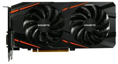 Лот: 17057263. Фото: 1. Видеокарта GiGaByTE Radeon RX... Видеокарты