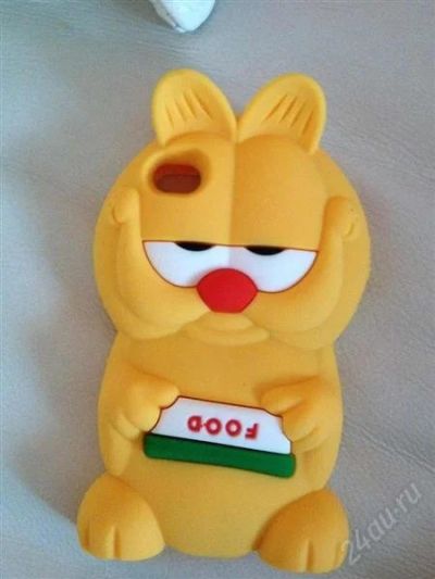 Лот: 2468342. Фото: 1. Чехол Гарфилд для iphone 4/4s... Чехлы, бамперы