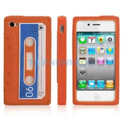 Лот: 3596181. Фото: 1. чехол на Iphone 4 / 4S кассета... Чехлы, бамперы