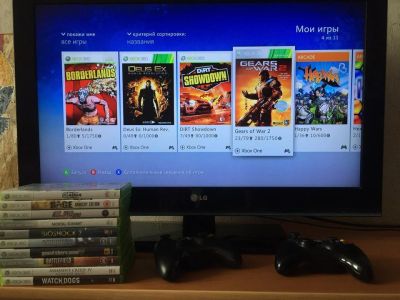 Лот: 11339338. Фото: 1. xbox 350 (250гб) в идеале. Игровые приставки, консоли